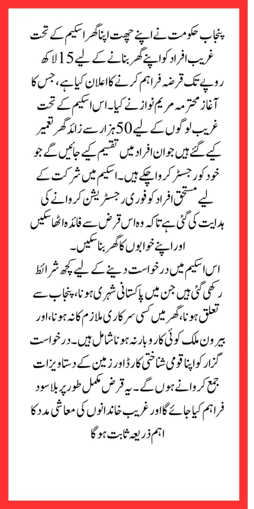 CM Punjab Launching Punjab 1500000 Loan Scheme 2024