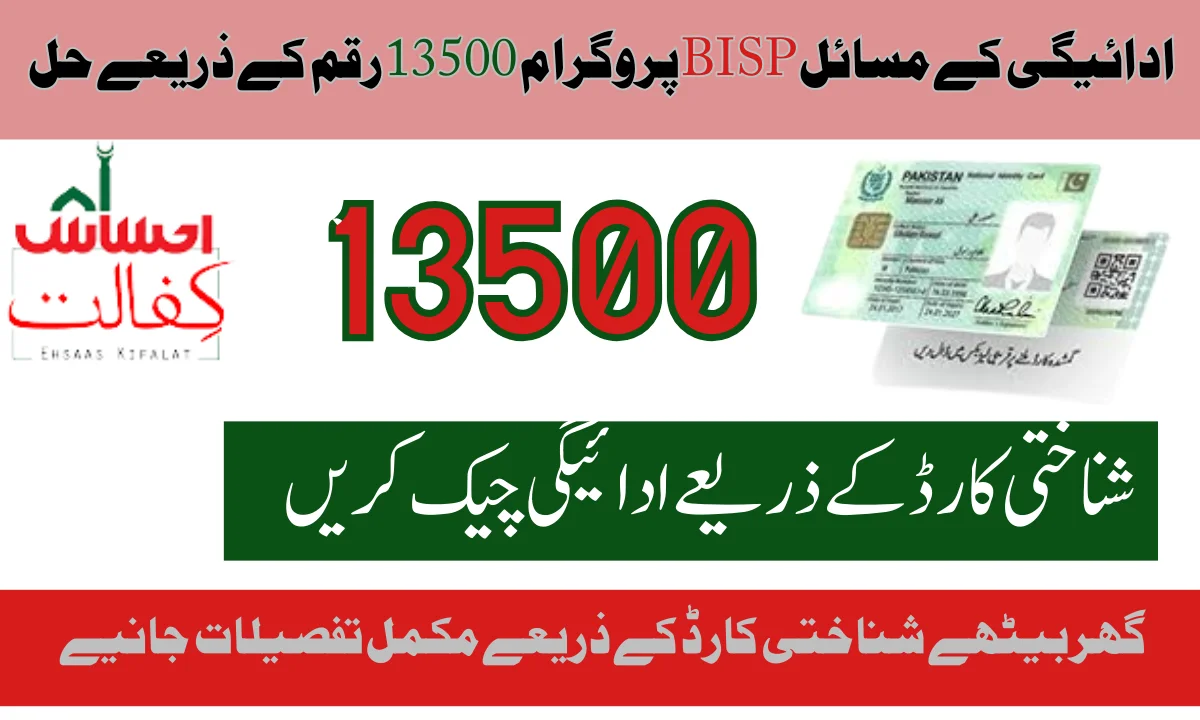 13500  Payment  Issues resolved