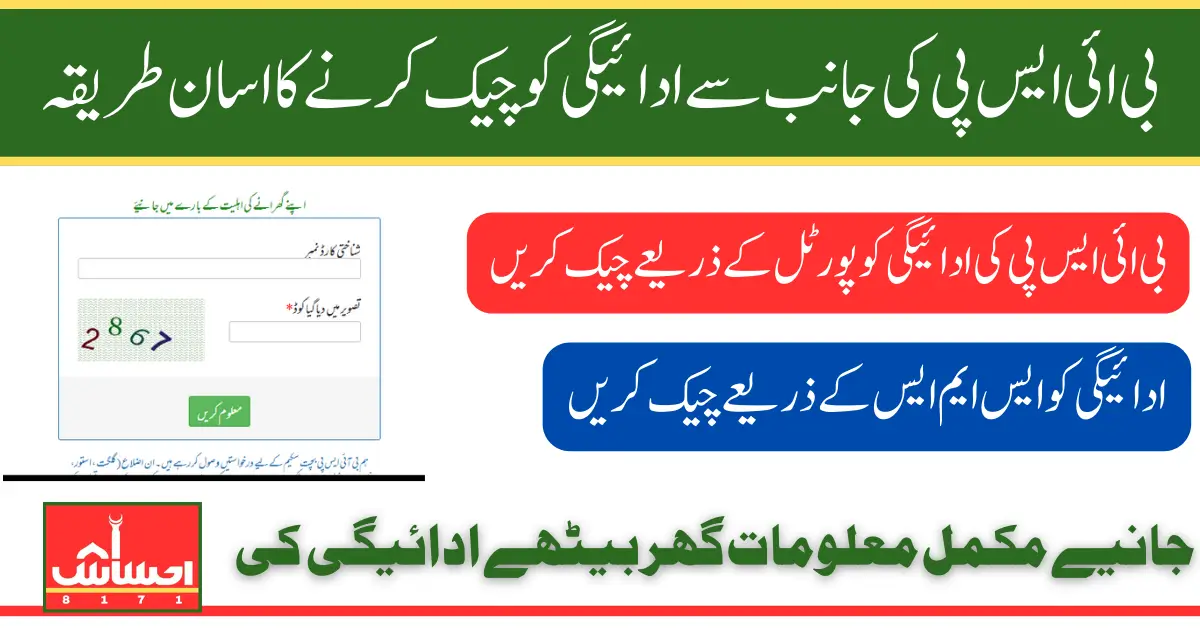 BISP 8171 Result Check Online By CNIC 13500 Payment Know Complete Details 2025