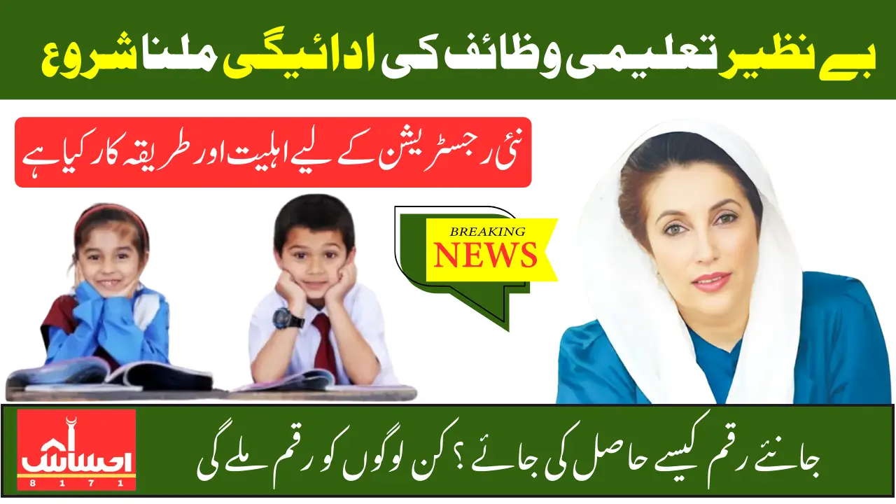 BISP Taleemi Wazaif 13500 March Payment In 2025 Know Complete Details