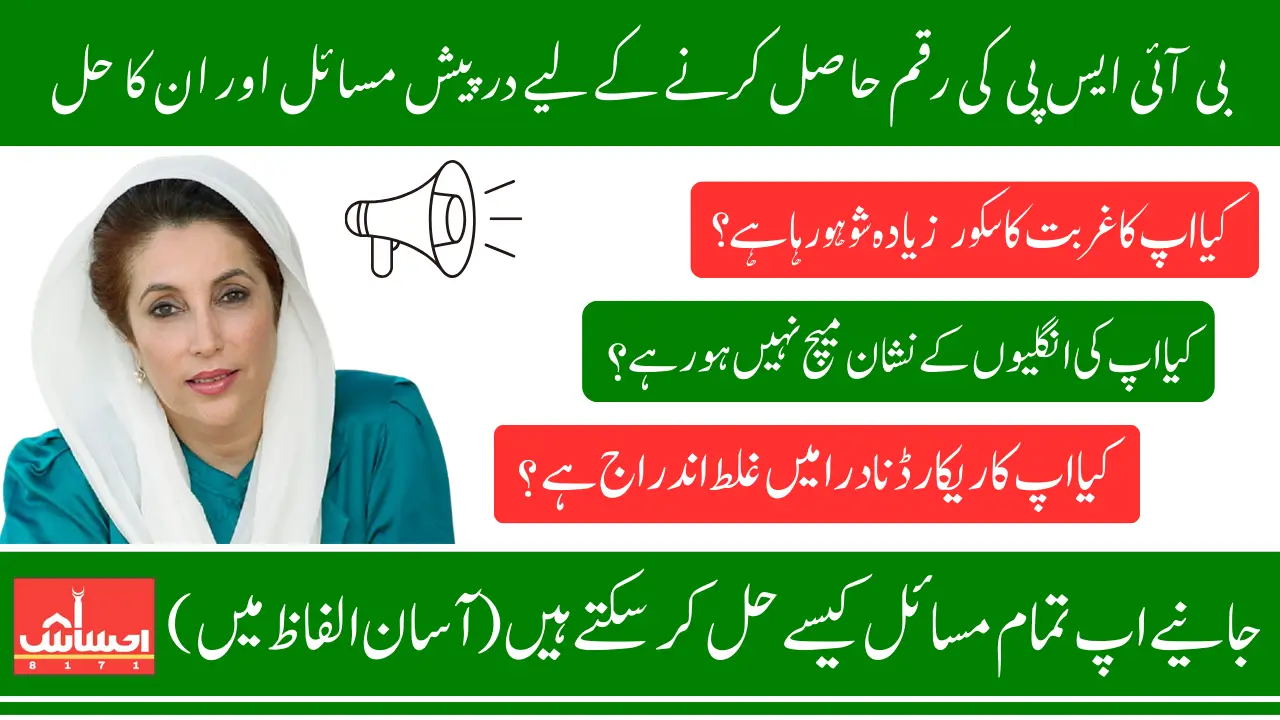 8171 BISP Payment Issues 2025 Know Details How to Resolve Them To Receive 13500 Forever