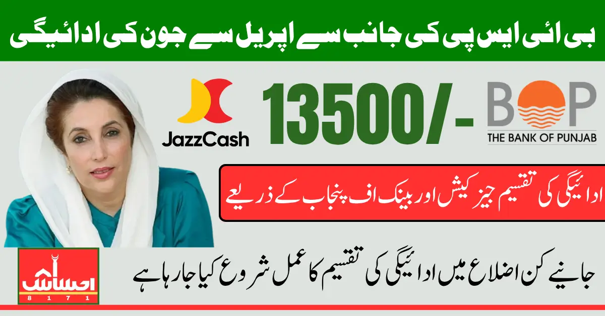 BISP April June 2025 Payment Status Now Confirm Eligibility Before Collecting Funds